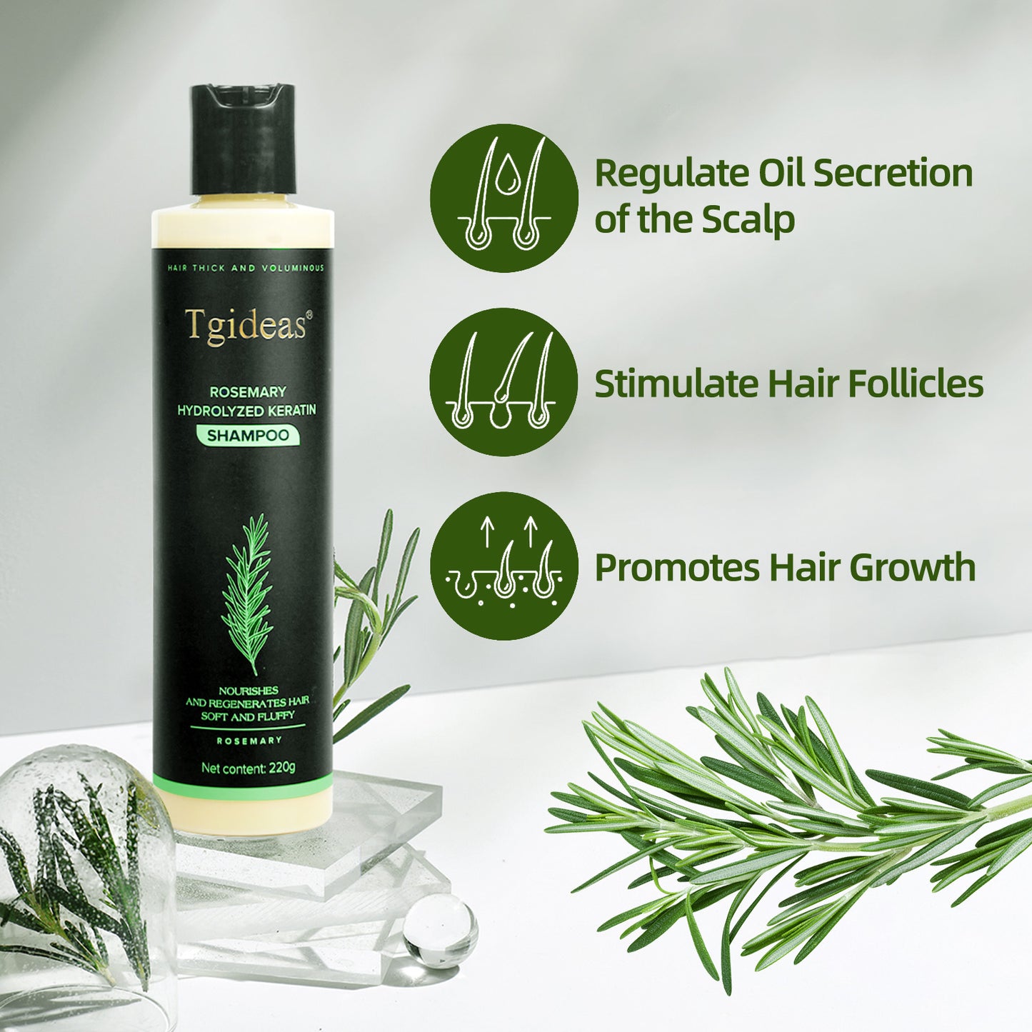 Tgideas Rosemary Shampoo-220g