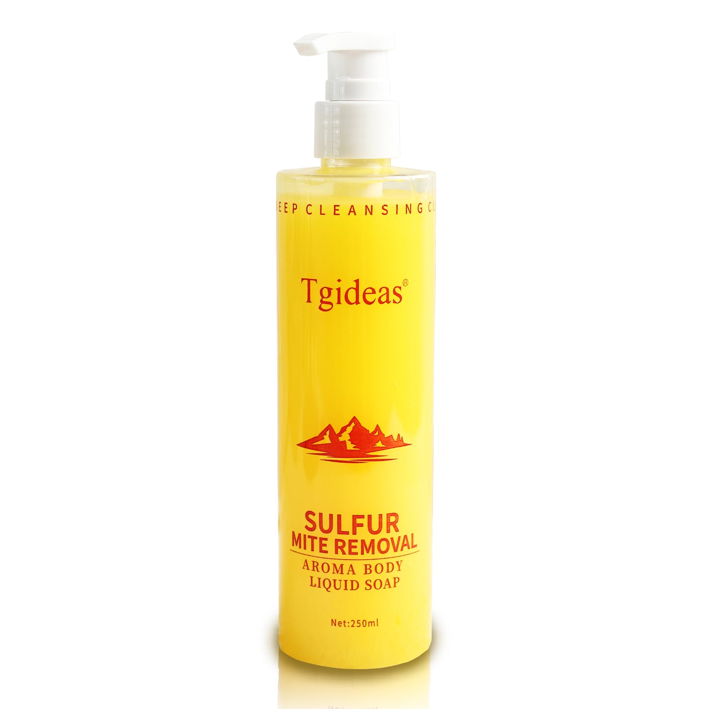 Tgideas Sulfur Soap Body Wash & Shower Gel, Refreshing Body Wash - Gentle Daily Cleanse, Effective Cleansing & Hydrating Care for Dry Skin - For Men and Women