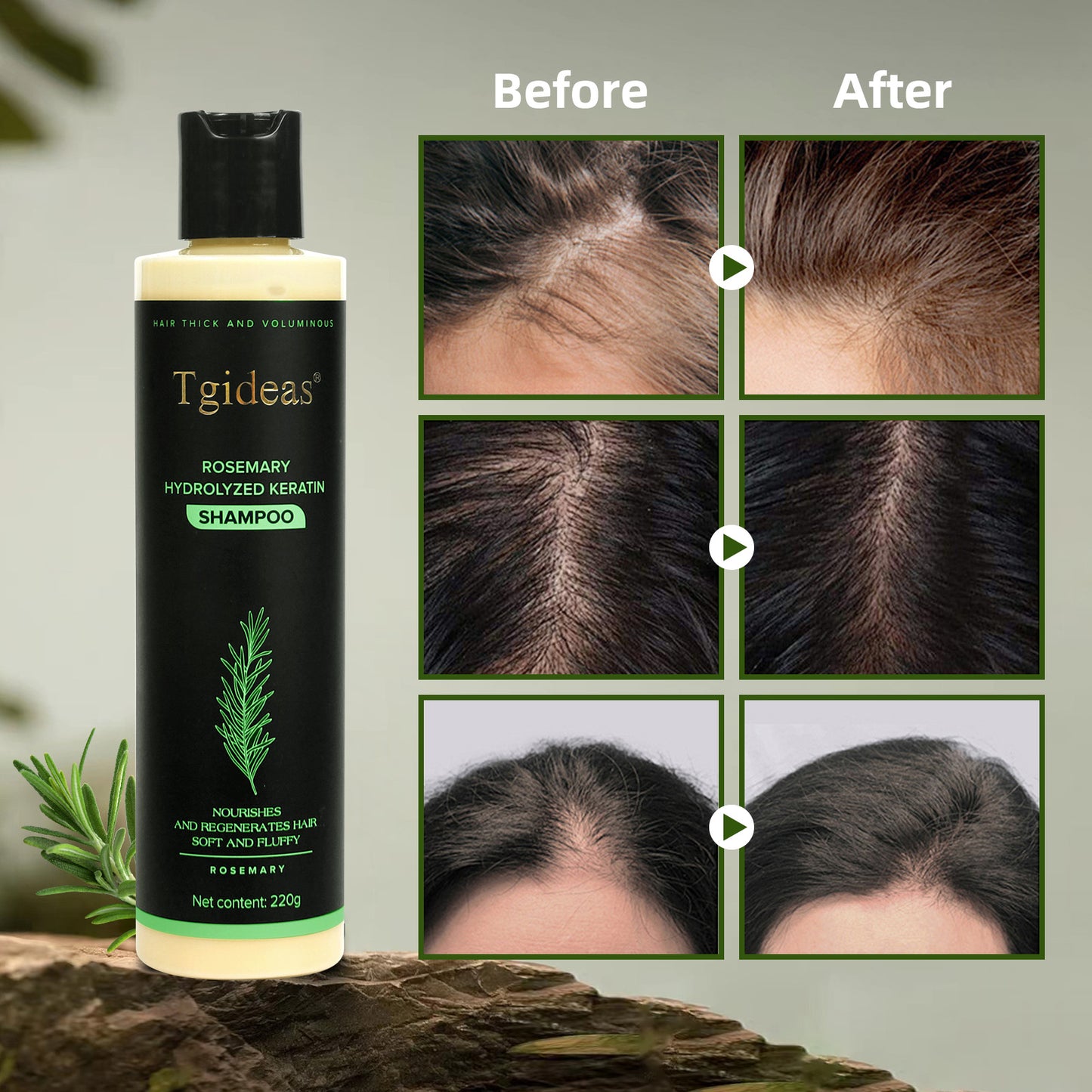 Tgideas Rosemary Shampoo-220g
