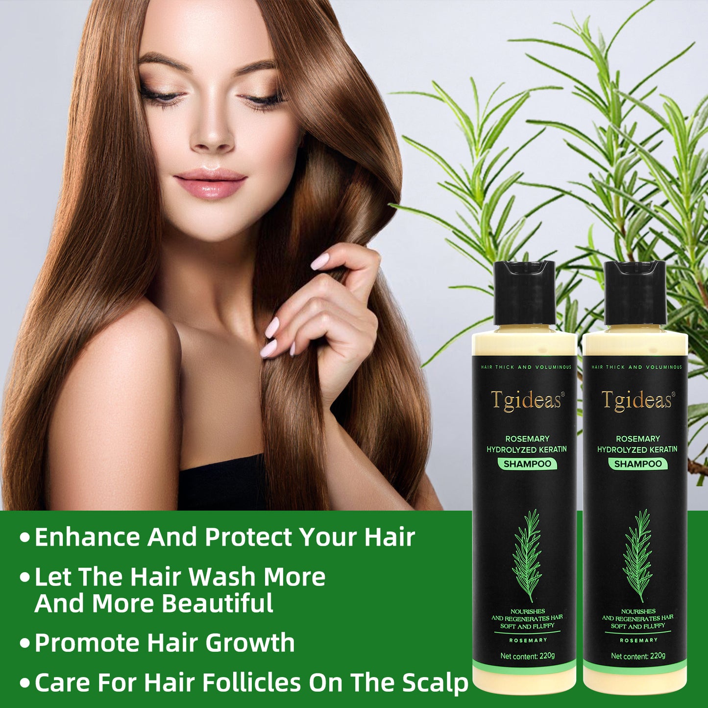 Tgideas Rosemary Shampoo-220g