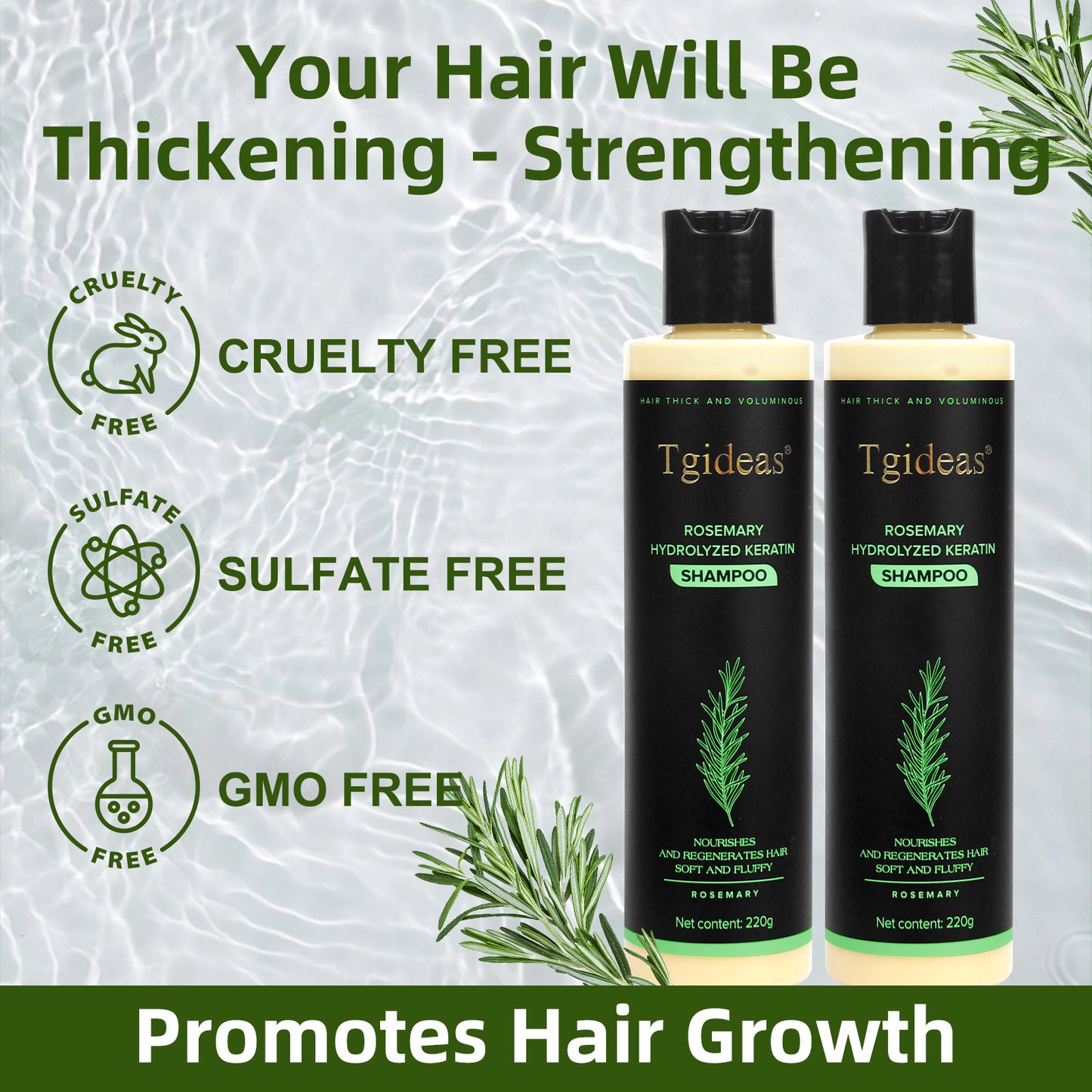 Tgideas Rosemary Shampoo-220g