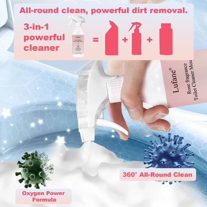 Lufane® Rose Bathroom Foam Cleaner (10.58 oz)