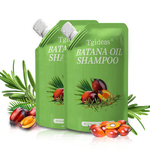 Batana Oil and Rosemary Shampoo combo by tgideas promotes effective hair growth with natural ingredients