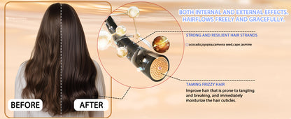 Tgideas Clear Hair Oil Spray Leave-In Conditioner with Jojoba Oil and Shea Butter - Detangles, Styles and Moisturizes
