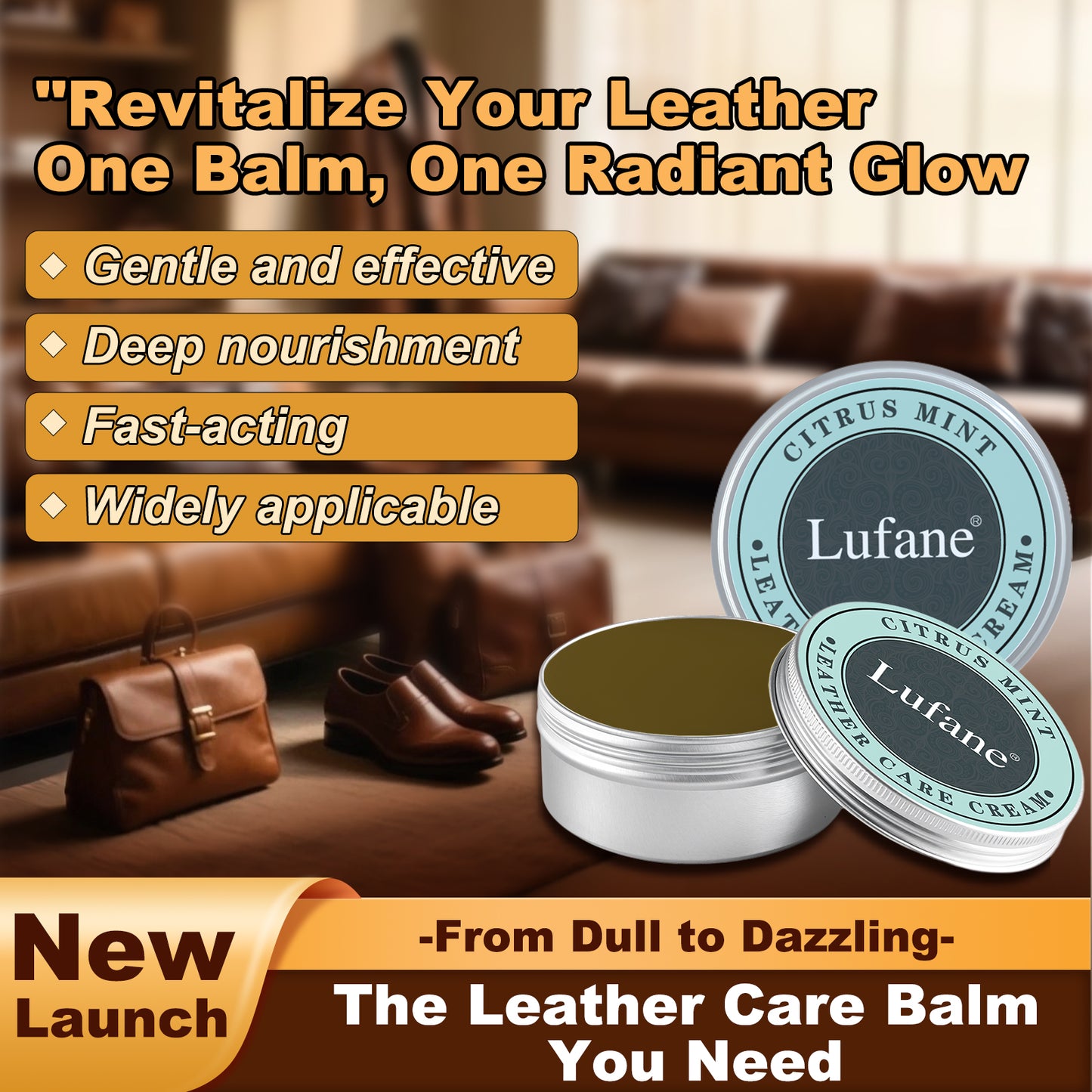 Lufane® Car Coating Agent – Scratch Repair & High Gloss